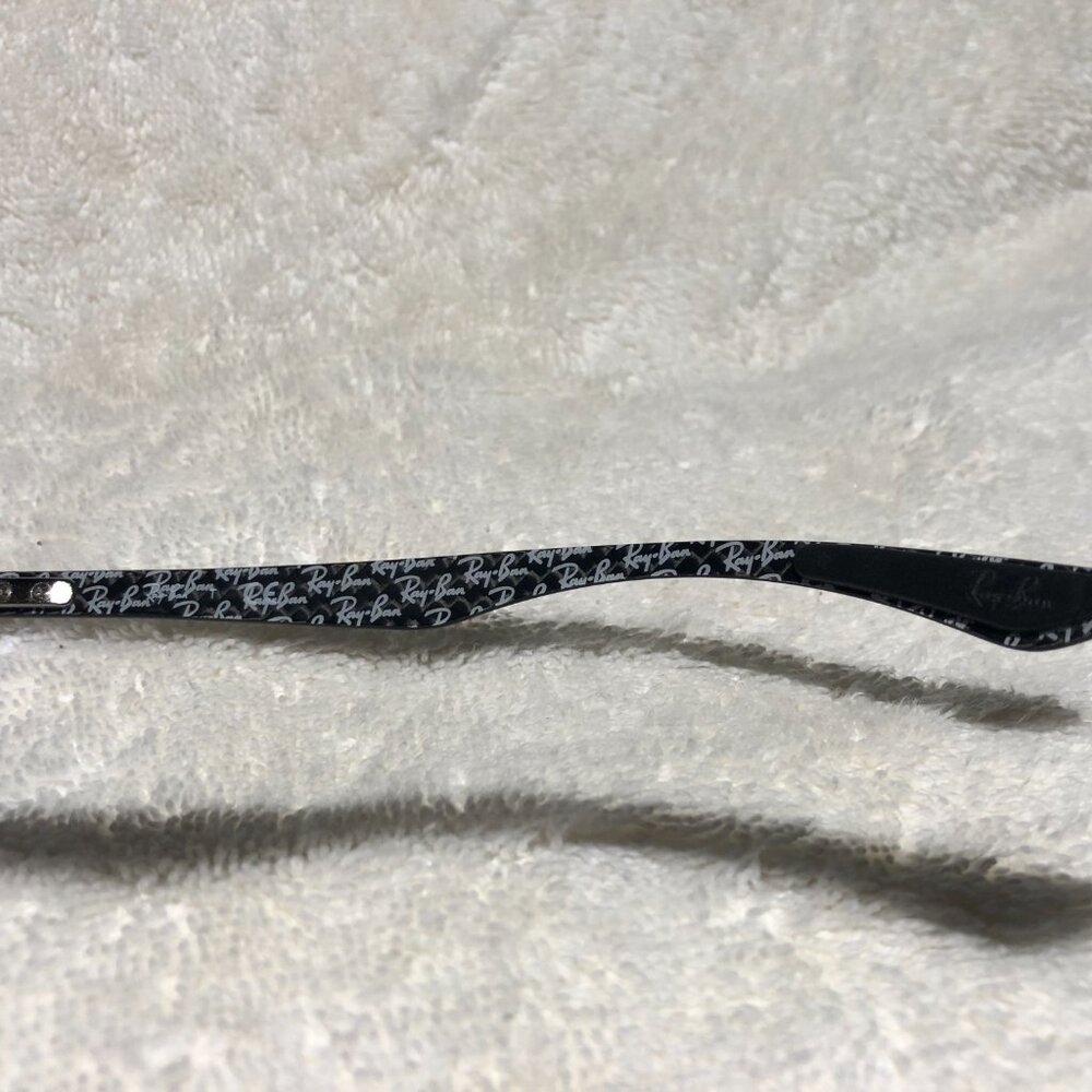 RAY-BAN Optics RB 8415 2861 53-17-145 Black Metal Full Rim Eyeglasse FRAMES ONLY - Picture 4 of 9